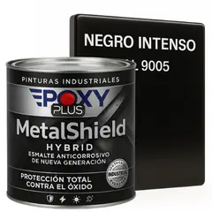 EPOXY - Pintura Anticorrosiva MetalShield™ Hybrid - 1/4 GALON - NEGRO INTENSO