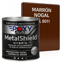 EPOXY - Pintura Anticorrosiva MetalShield™ Hybrid - 1/4 GALON - MARRON NOGAL