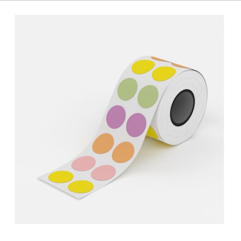 GENERICO - ETIQUETA NIIMBOT COLORES PASTELES CON PLIEGUE 14mm x 40mm - 155 uni