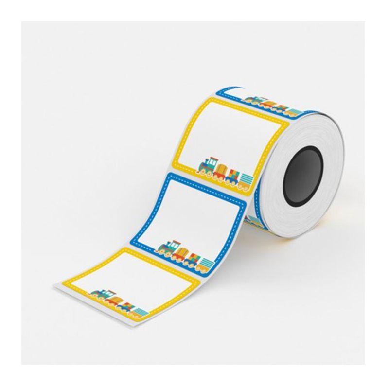GENERICO - ETIQUETA NIIMBOT DIBUJO TAZA CAFÉ KAWAII 14mm x 45 mm - 140 uni