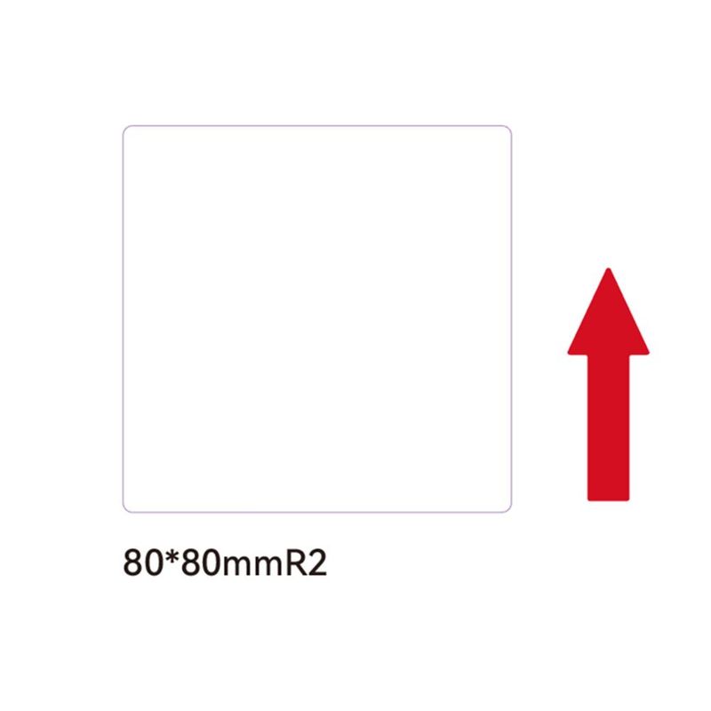 GENERICO - ETIQUETA NIIMBOT BLANCA compatibilida M250mm x 50mm - 150 uni