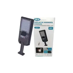 IRM - Foco Led Panel Solar Control Remoto 300w
