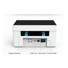 GENERICO - Impresora Térmica De Etiquetas Adhesiva + Etiquetas