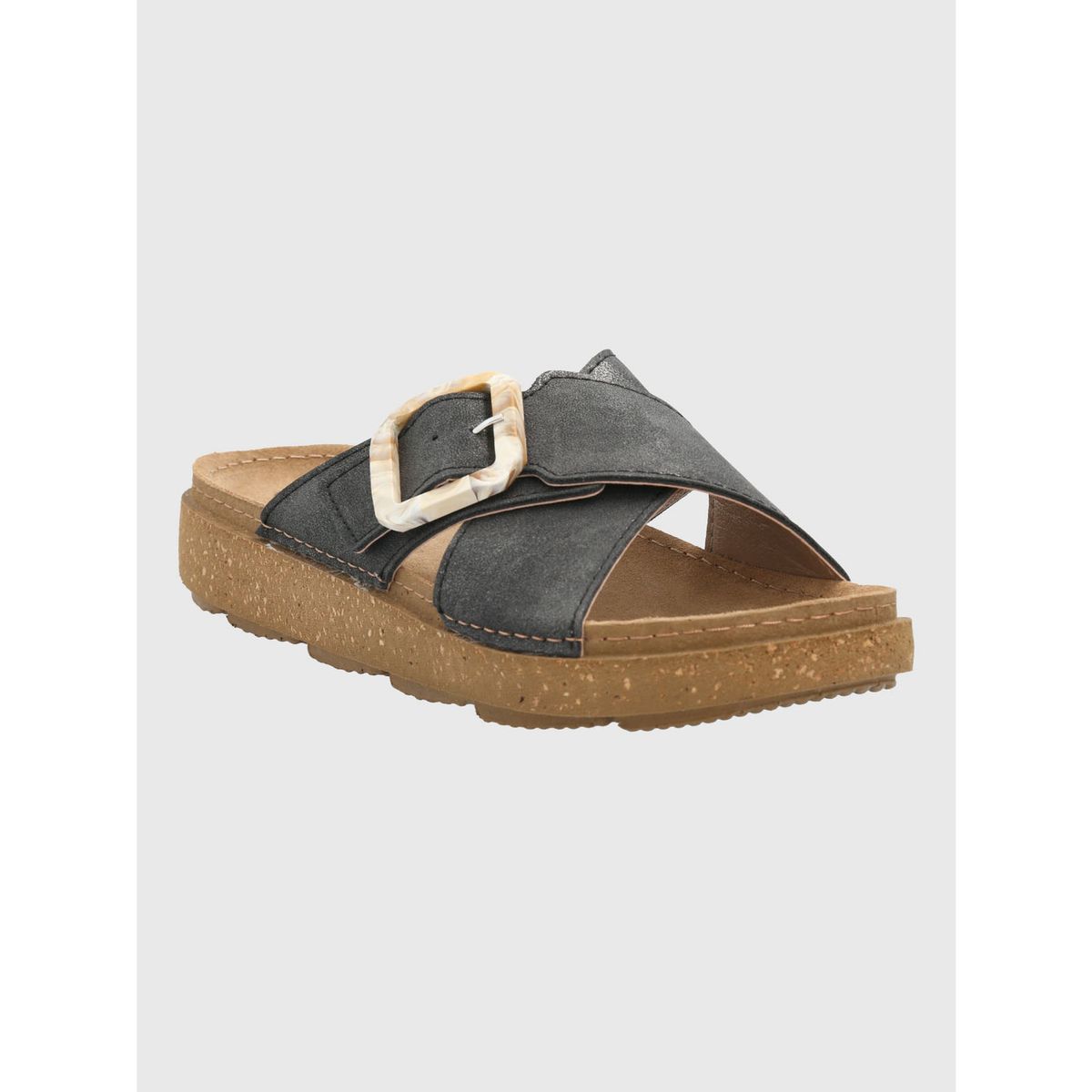 HUSH PUPPIES - Sandalia Imperia Mujer Negra HUSH PUPPIES