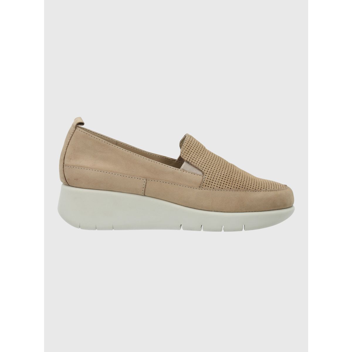 HUSH PUPPIES - Zapato Mujer Cuero Fly Jump Beige HUSH PUPPIES