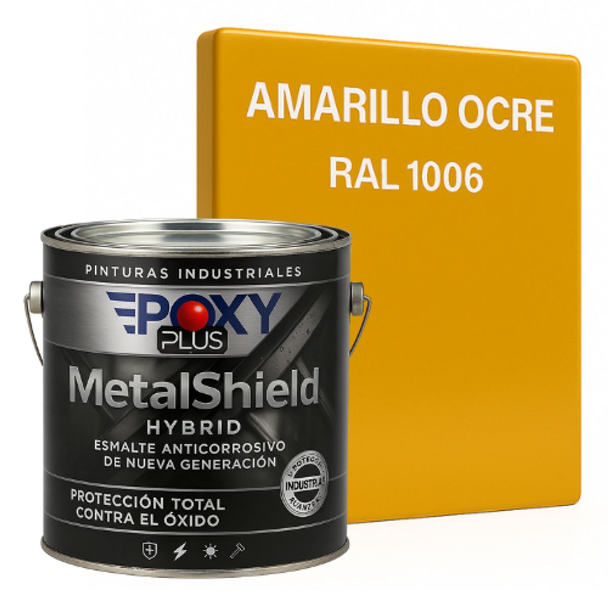 EPOXY - Pintura Anticorrosiva  MetalShield™ Hybrid - GALON - AMARILLO OCRE