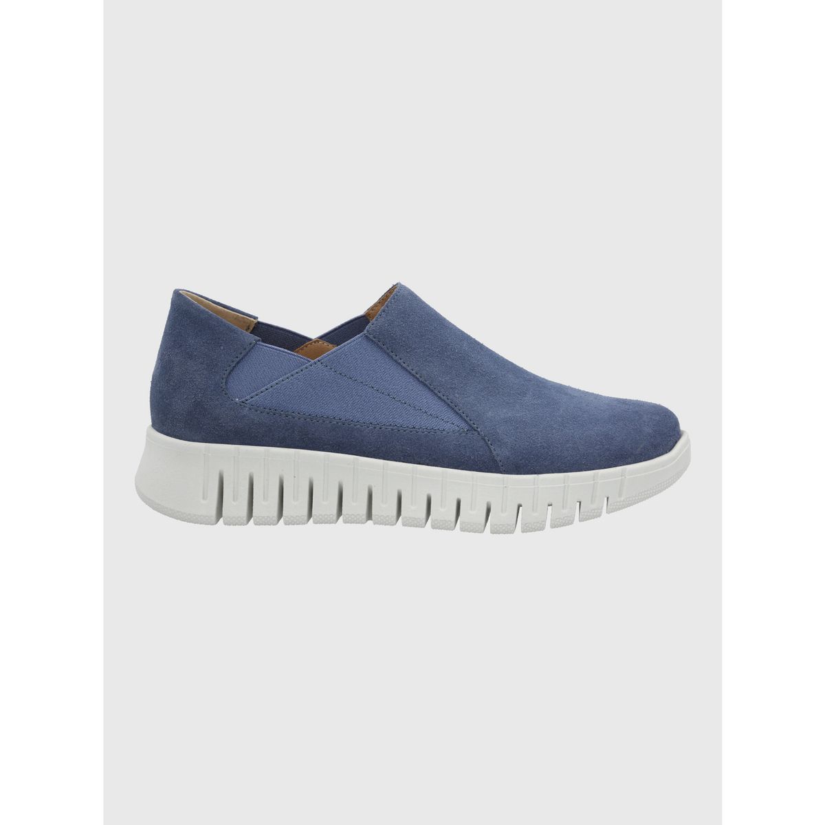 HUSH PUPPIES - Zapato Mujer Cuero Torino Azul HUSH PUPPIES