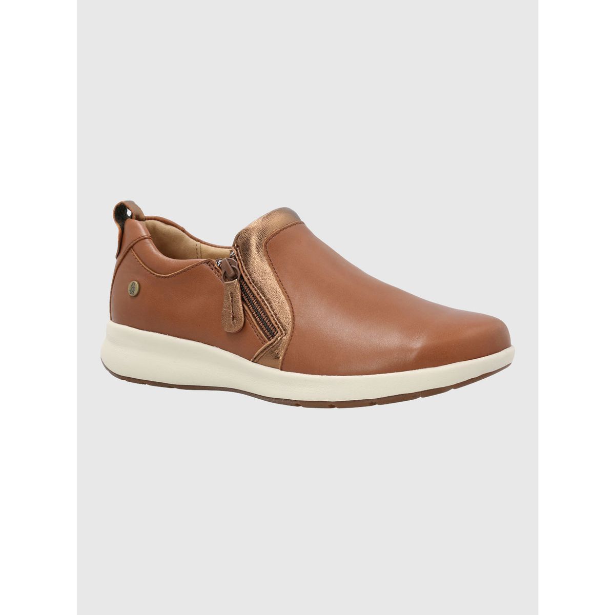 HUSH PUPPIES - Zapato Cuero Mujer Spinal Zapato Café HUSH PUPPIES