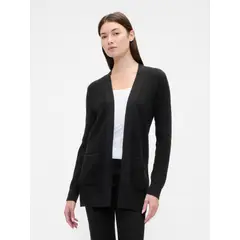 GAP - Sweater Cárdigan Open Mujer