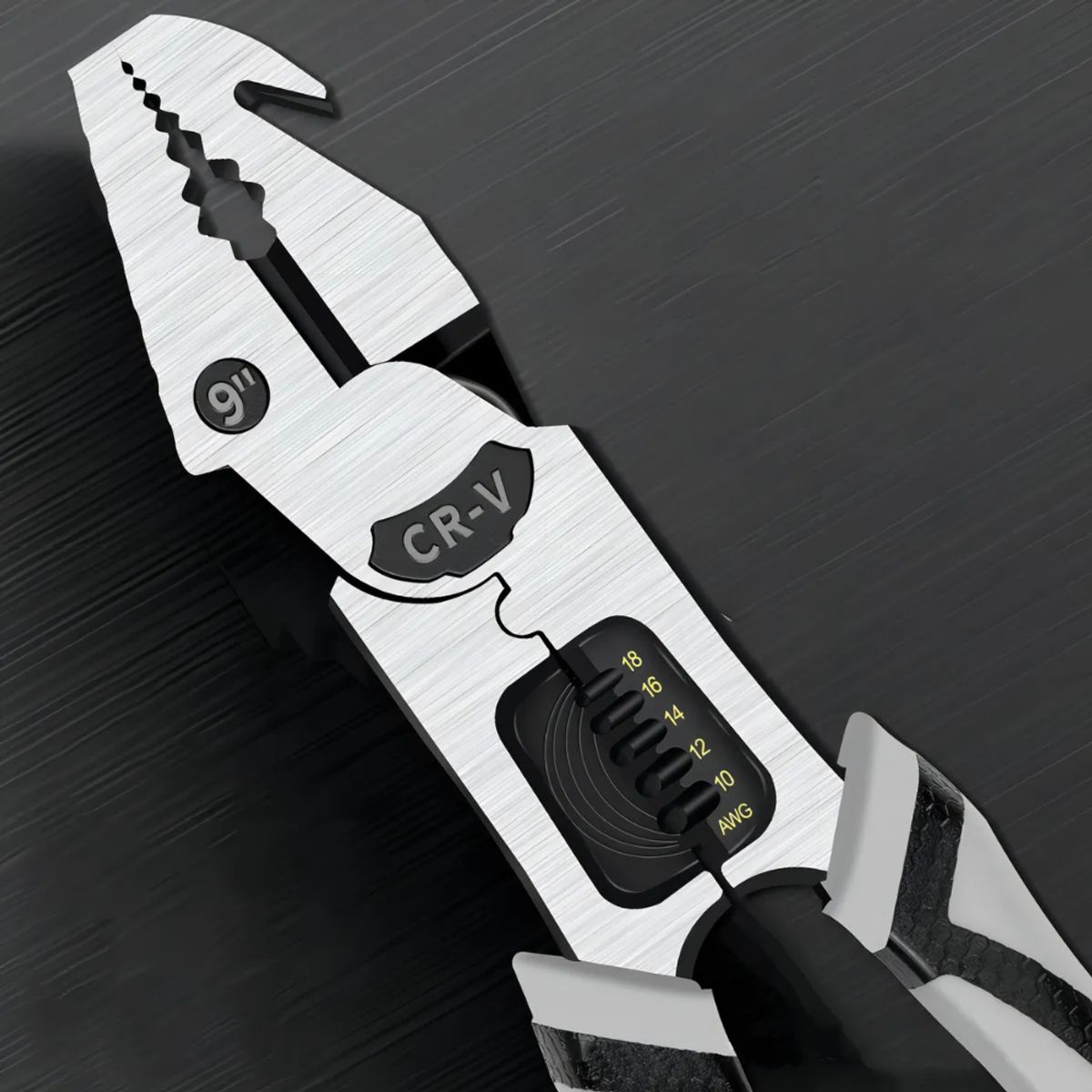 GENERICO - Alicate Pelacables Multifuncional de 9 Pulgadas