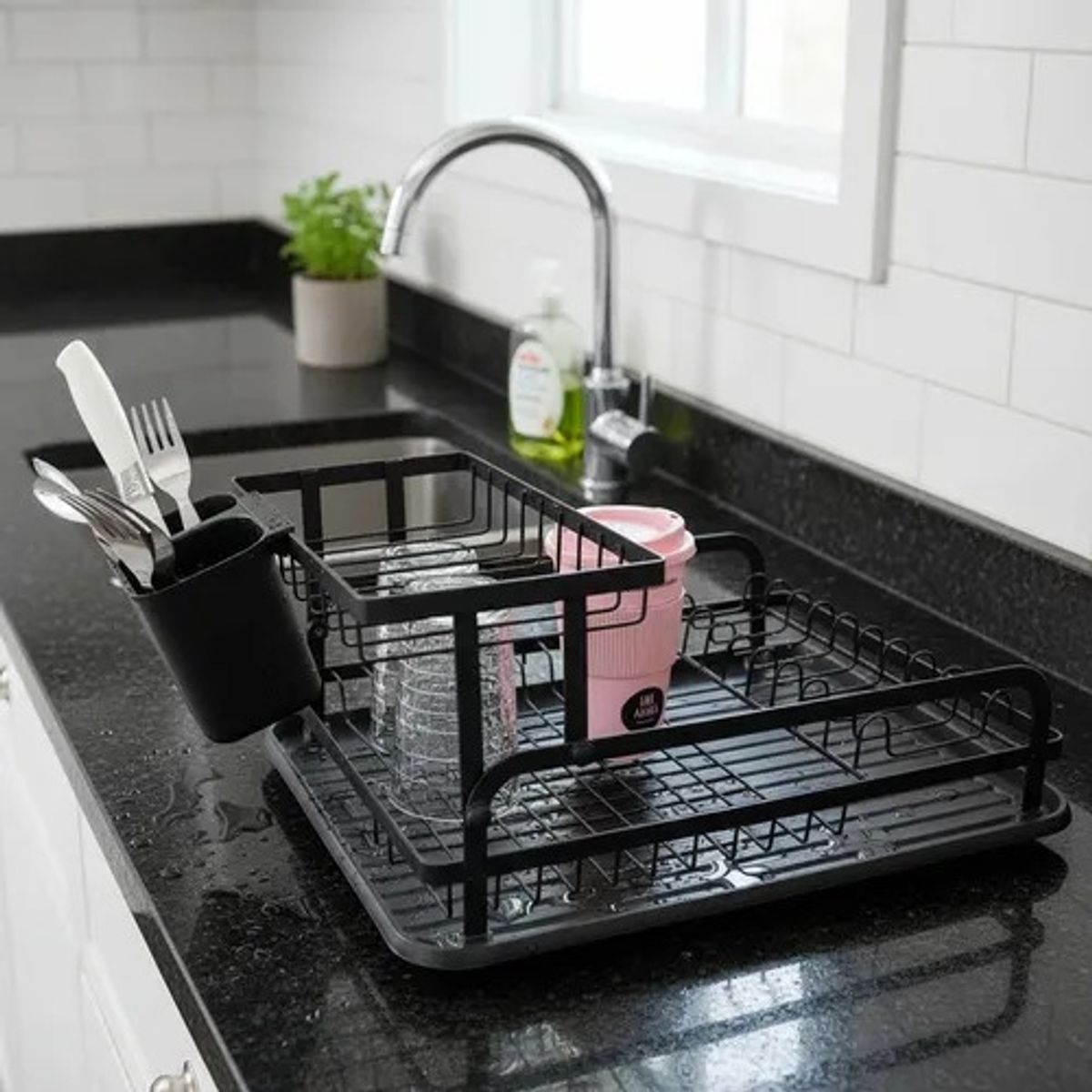 GENERICO - Escurridor Secador Loza Secaplatos Escurridor Platos 2 Nivel