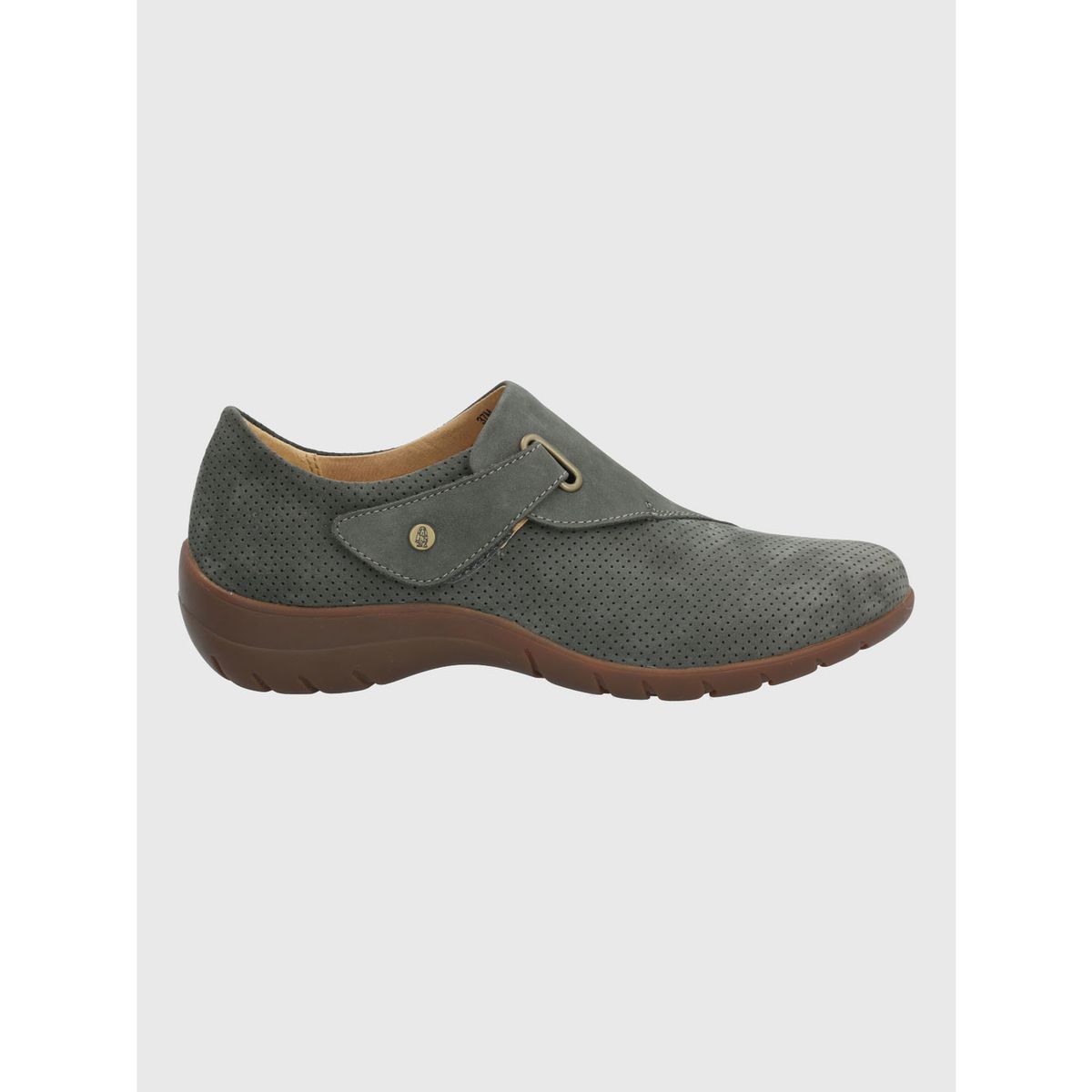 HUSH PUPPIES - Zapato Mujer Cuero Albi Gris HUSH PUPPIES