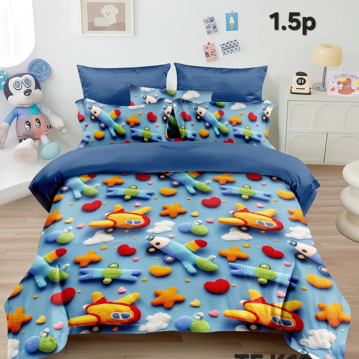 GENERICO - cubrecama quilt verano plaza y media