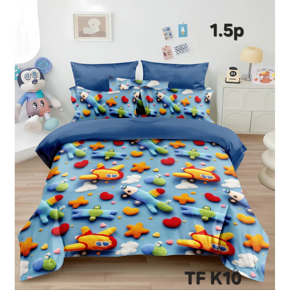 GENERICO - cubrecama quilt verano plaza y media