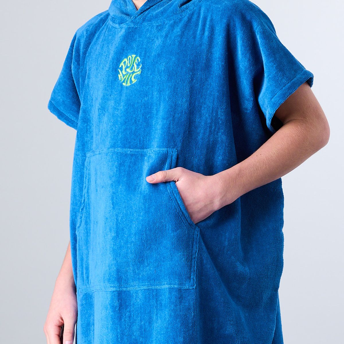 POLEMIC - Toalla poncho de Playa Niño Surf AZUL XV0065