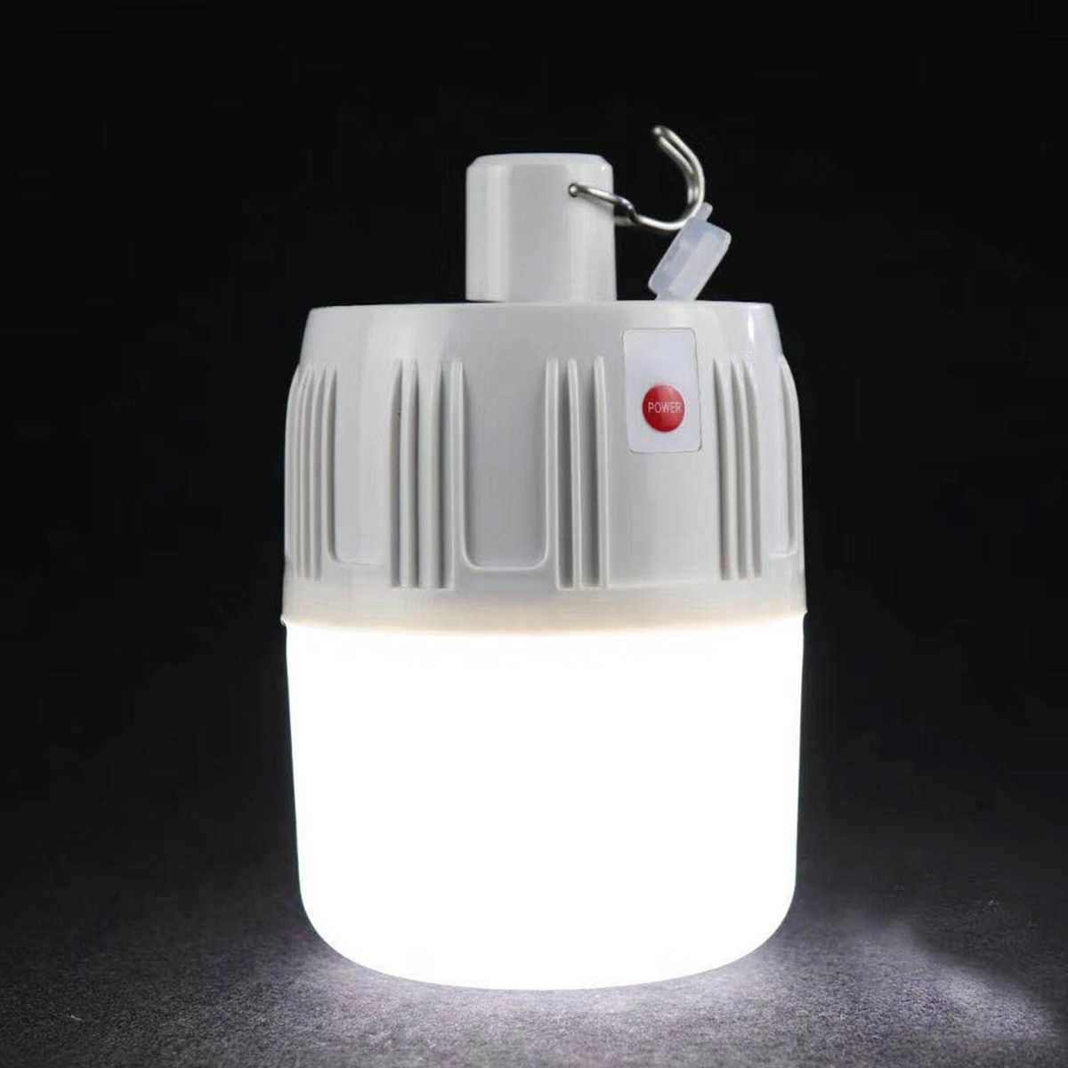 ASIAMERICA - Lámpara LED Solar con Control Remoto Blanco