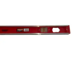 MAKAWA - NIVEL DE ALUMINIO 40 ROJO CON IMAN