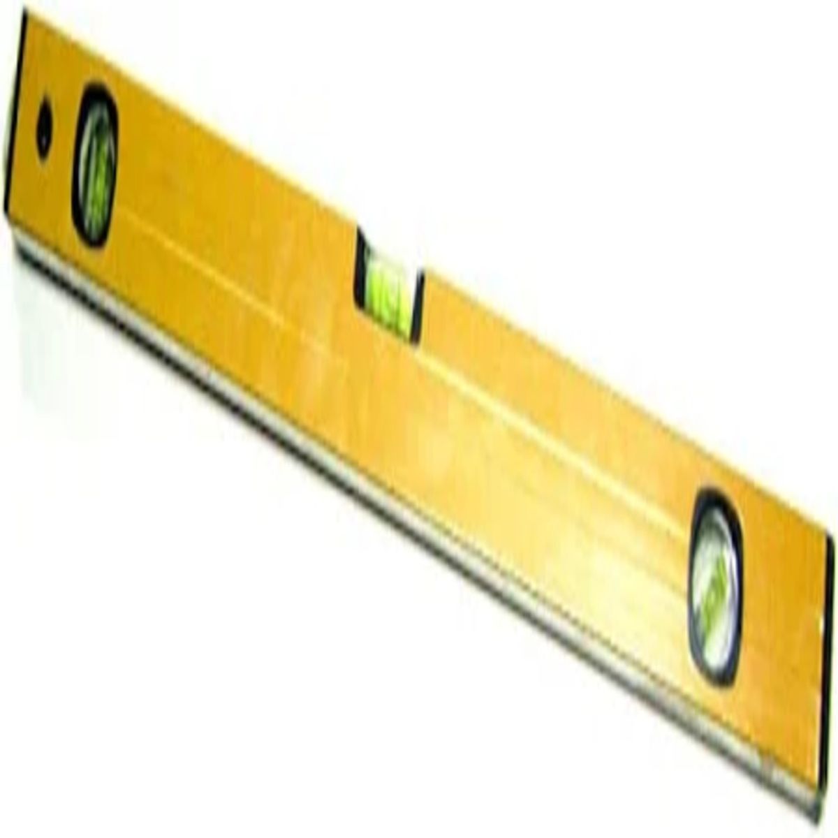 MAKAWA - NIVEL DE ALUMINIO 24 AMARILLO CON IMAN MAKAWA