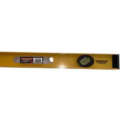 MAKAWA - NIVEL DE ALUMINIO 30 AMARILLO CON IMAN