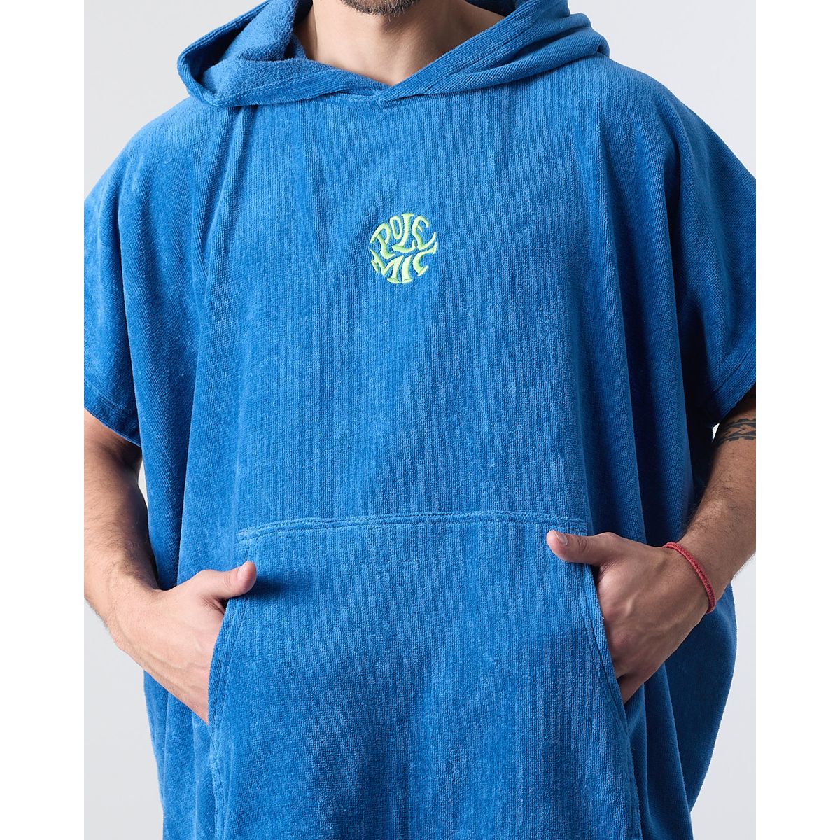 POLEMIC - Toalla poncho Adulto de Playa Surf AZUL XV0066