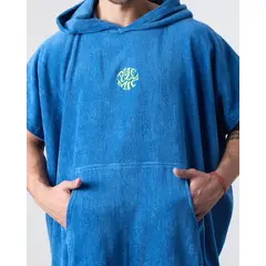 POLEMIC - Toalla poncho Adulto de Playa Surf AZUL XV0066