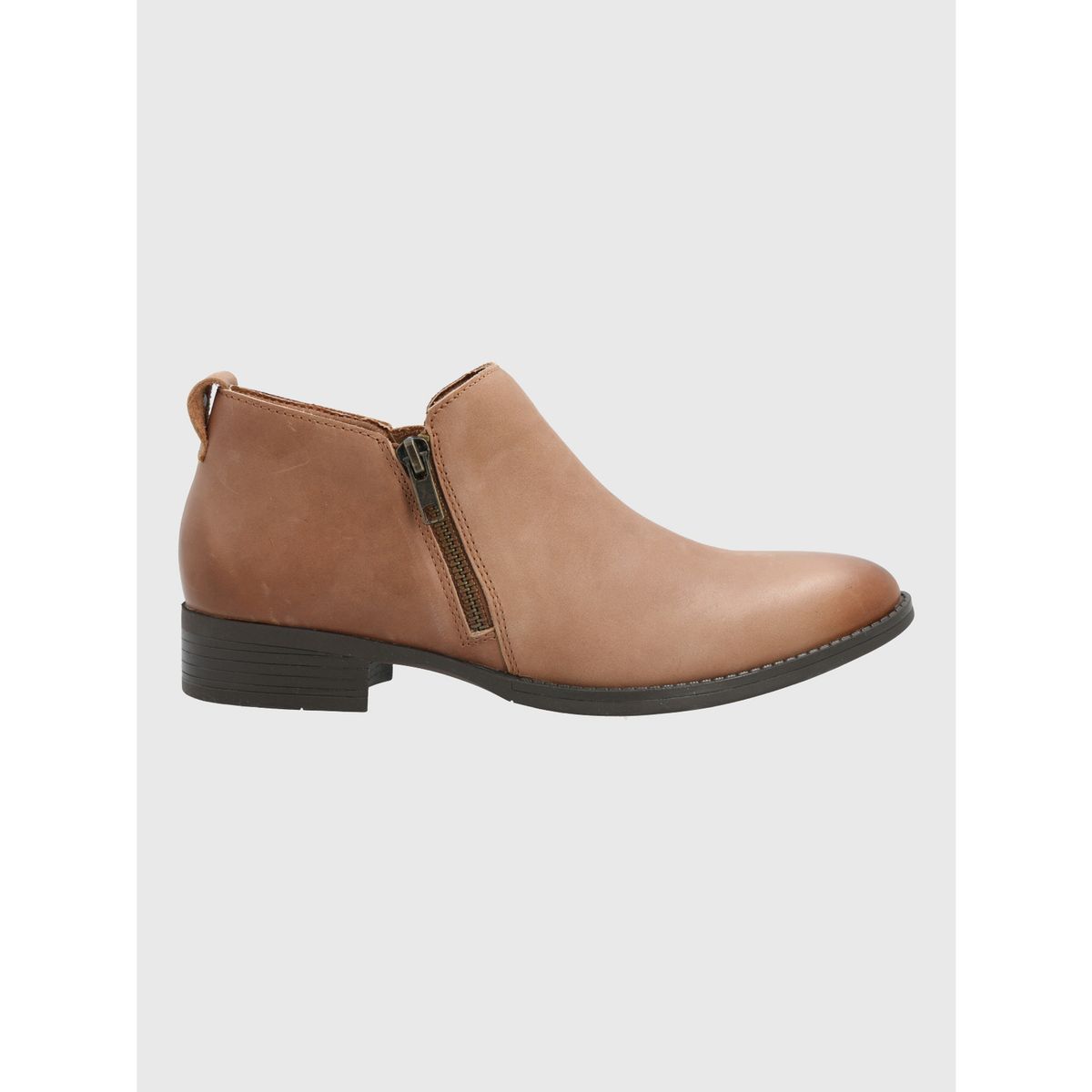 HUSH PUPPIES - Zapato Cuero Mujer Leiden Café HUSH PUPPIES
