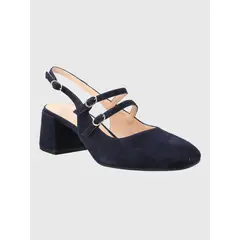 HUSH PUPPIES - Zapato Vestir Mujer Cuero Betanita Café