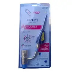 GENERICO - Soplete Punta Giratoria Enc Auto Pgas Mapp Soldar En Plata