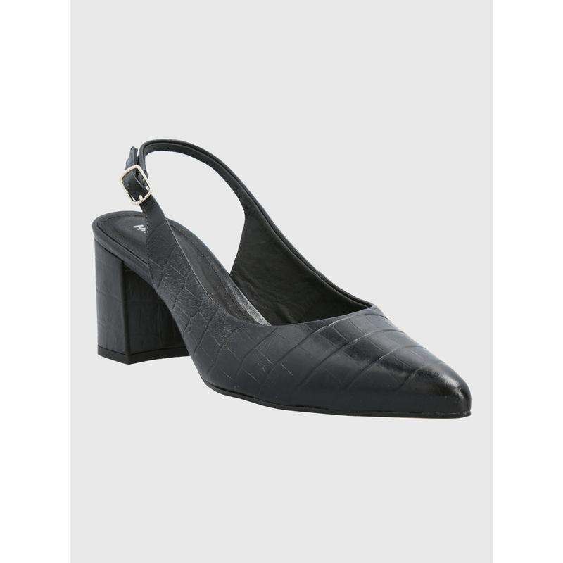 HUSH PUPPIES - Zapato Vestir Mujer Cuero Debbia Negro HUSH PUPPIES