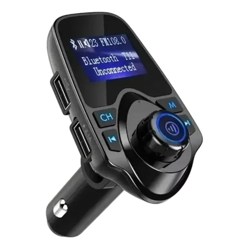 GENERICO - Transmisor De Radio Fm Bluetooth Dual Usb Mp3 Autos