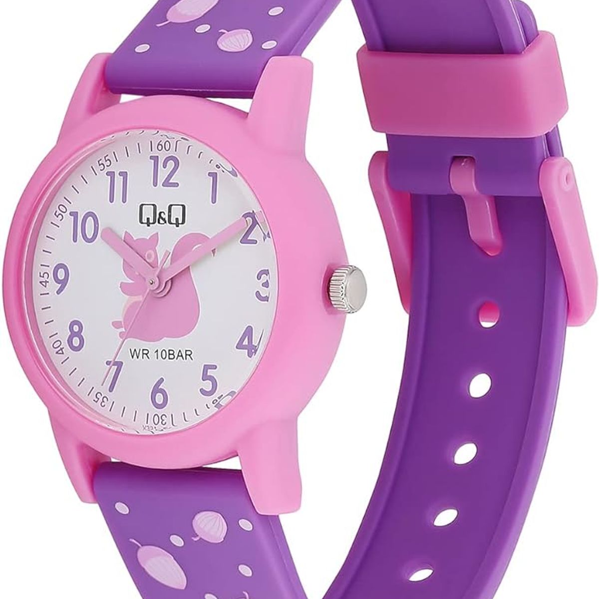 QYQ - RELOJ MARCA QYQ V23A-007VY PARA NIÑAS ANALOGO RESISTENTE AL AGUA