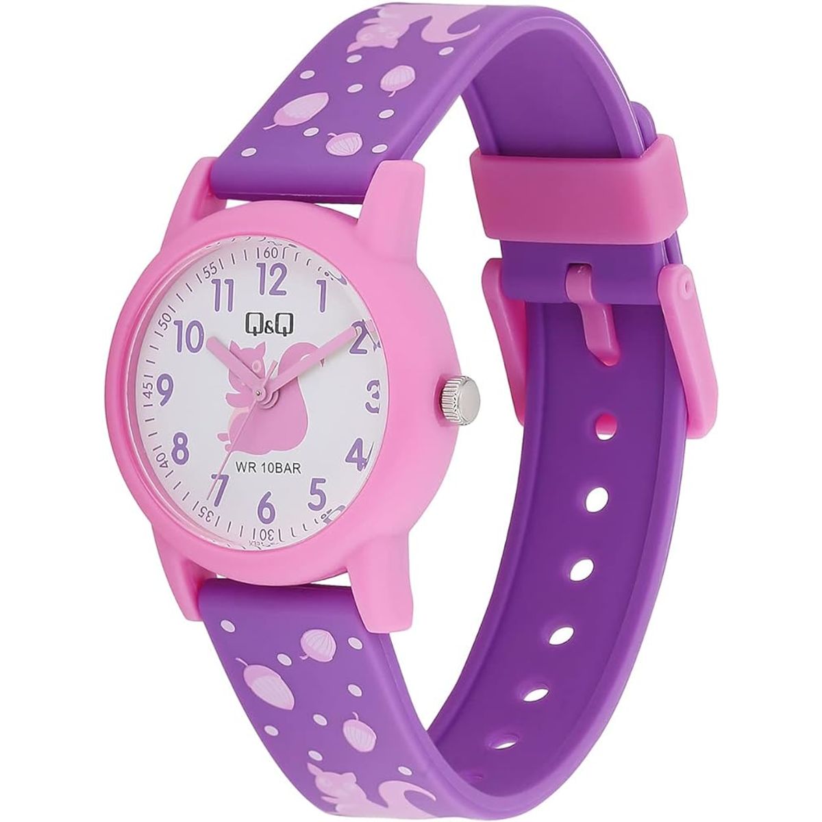 QYQ - RELOJ MARCA QYQ V23A-007VY PARA NIÑAS ANALOGO RESISTENTE AL AGUA