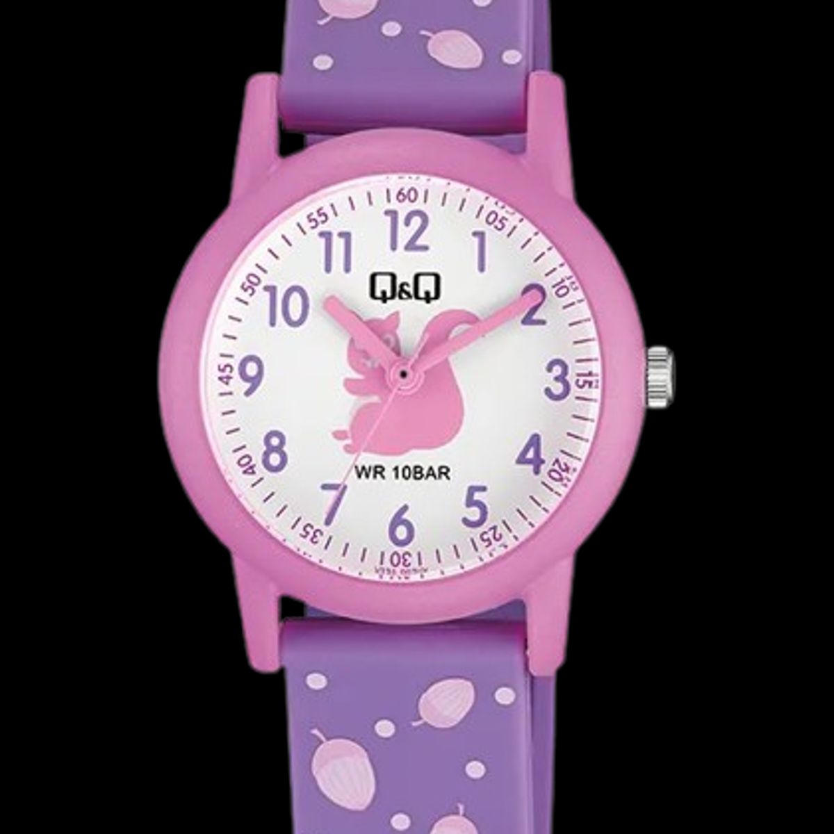 QYQ - RELOJ MARCA QYQ V23A-007VY PARA NIÑAS ANALOGO RESISTENTE AL AGUA