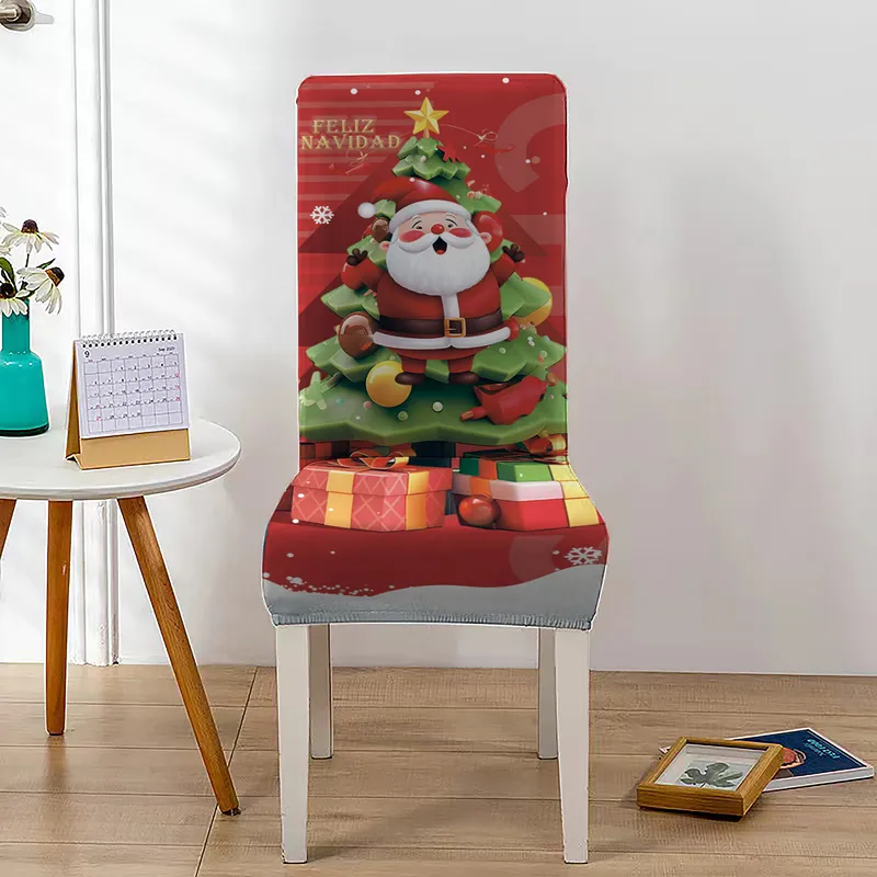 GENERICO - Set De 6 Fundas Para Sillas Diseño Navidad