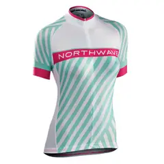 360 - Tricota Ciclismo Mujer Northwave® Logo 3 Whitelight