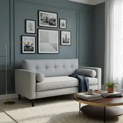 FLOBAL - Sofá 3 Cuerpos Retro