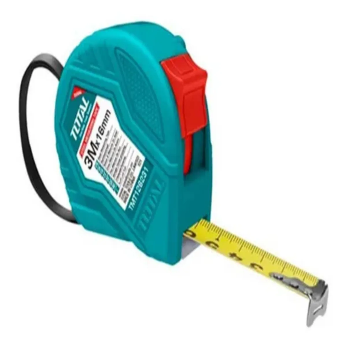 TOTAL TOOLS - HUINCHA DE MEDIR 3MTS X16MM TOTAL 2B