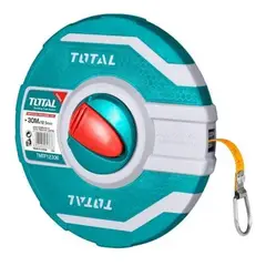 TOTAL TOOLS - HUINCHA DE MEDIR FIBRA DE VIDRIO 30MTS TOTAL