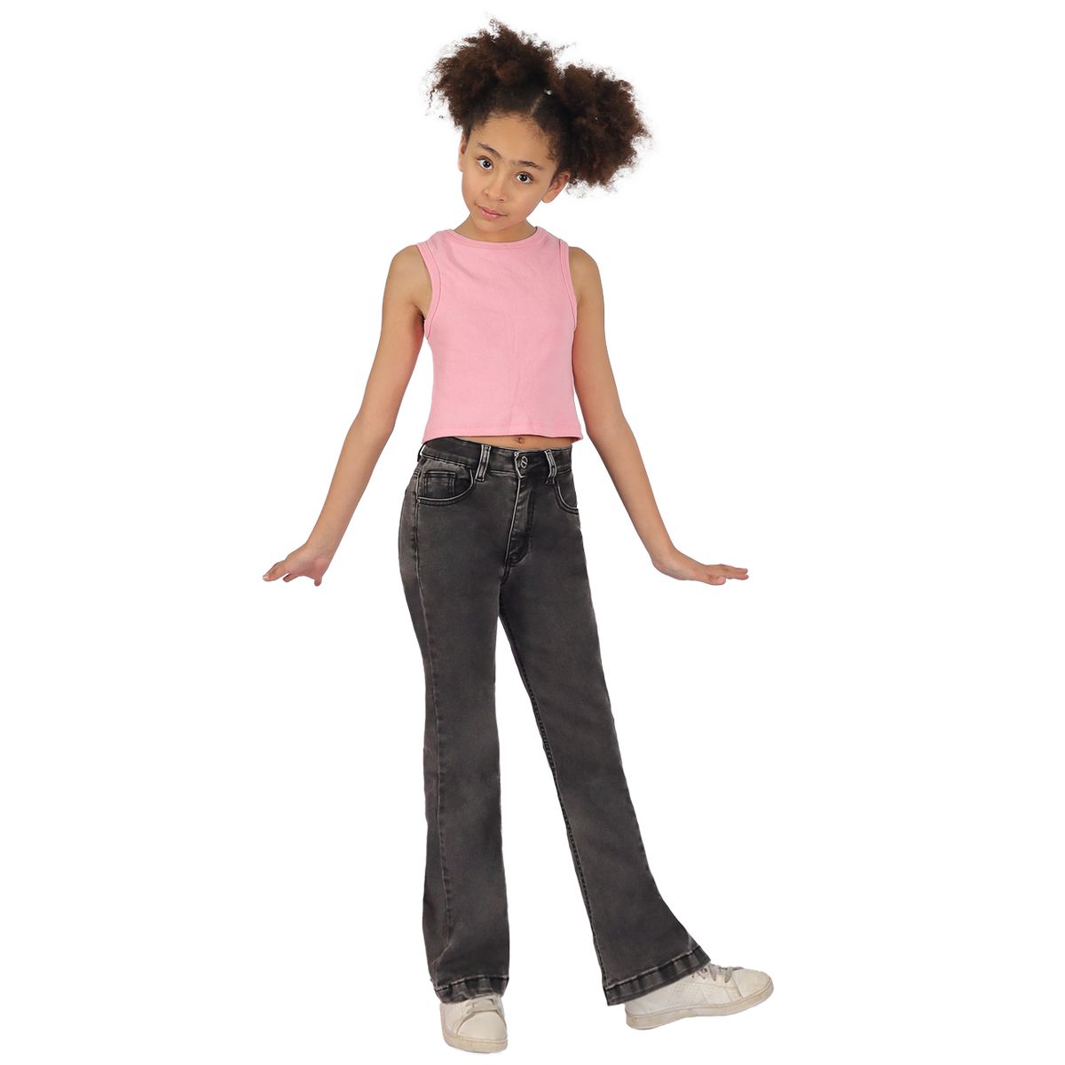 DIVINO JEANS - Jeans Anita IV Gris Divino Teen