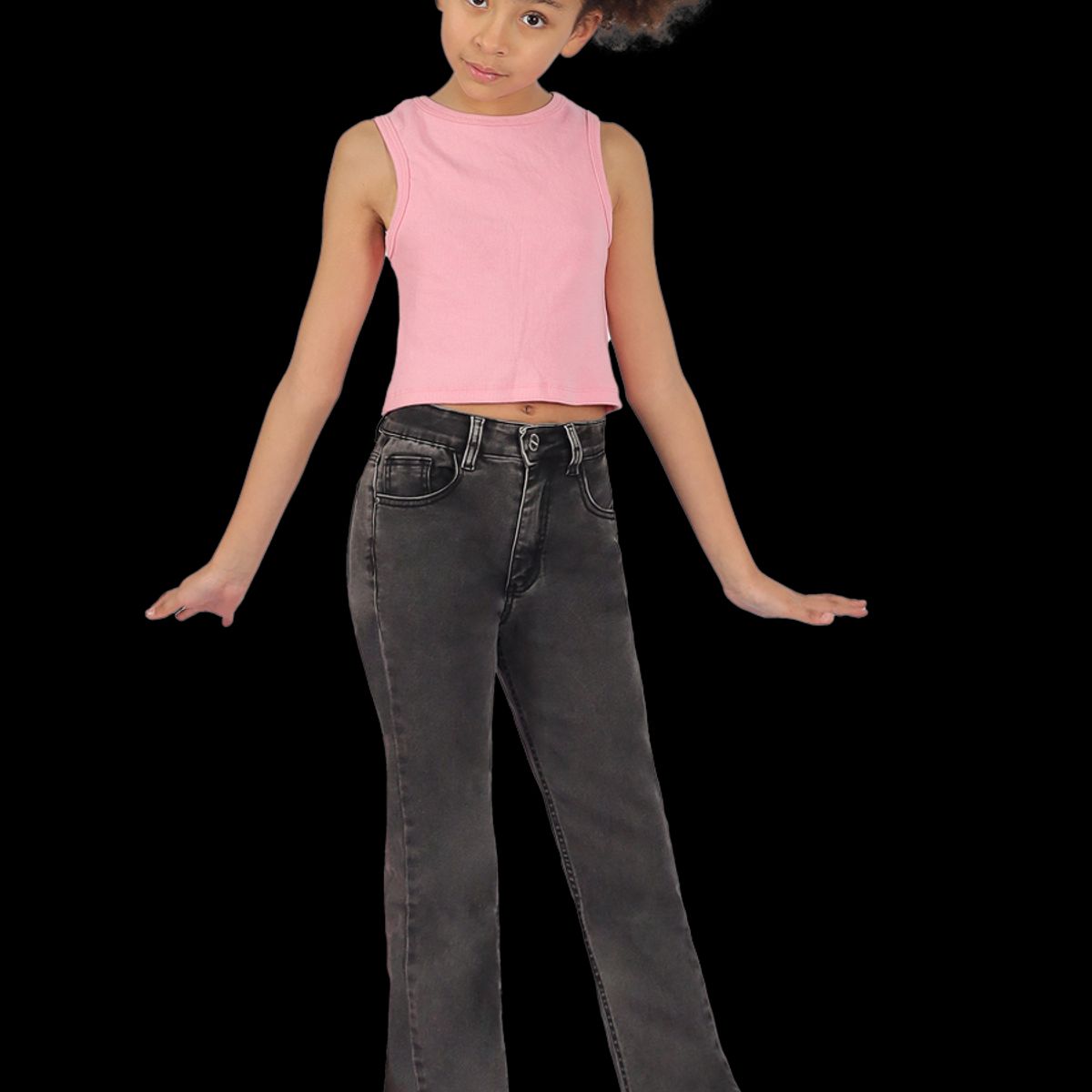 DIVINO JEANS - Jeans Anita IV Gris Divino Teen