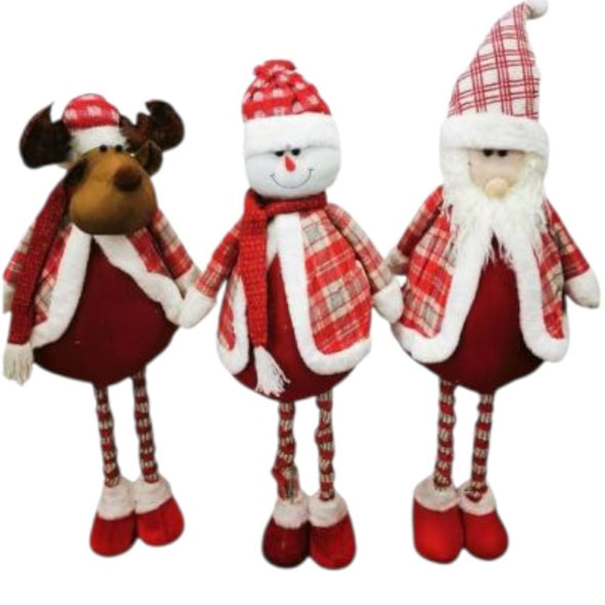 GENERICO - MUÑECOS NAVIDEÑOS PATAS LARGAS 90CM