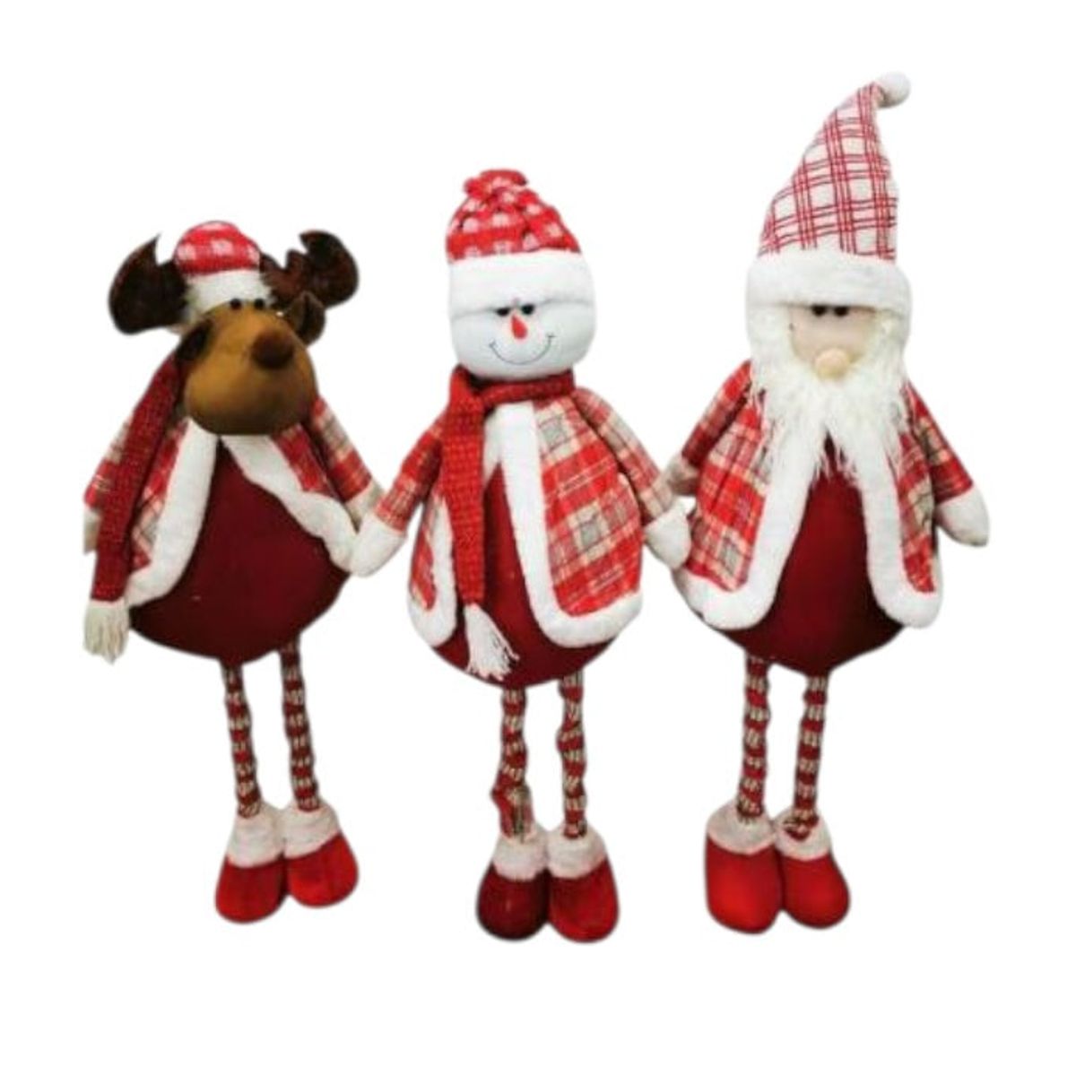 GENERICO - MUÑECOS NAVIDEÑOS PATAS LARGAS 90CM