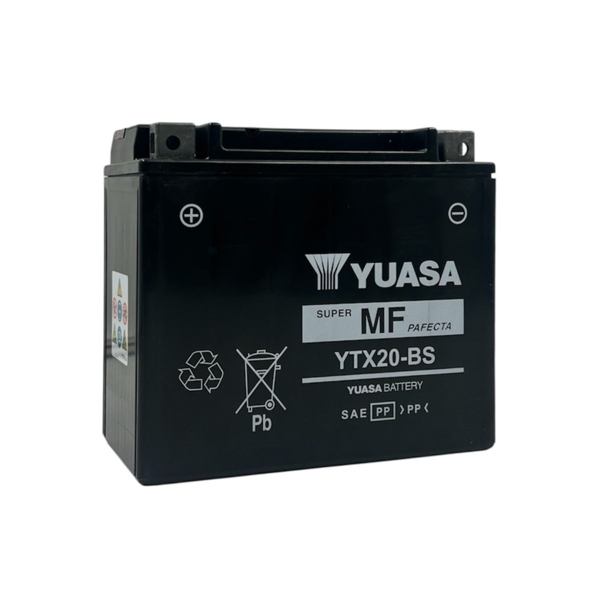 YUASA - Batería de Moto 18 Ah Positivo Derecho 270 CCA