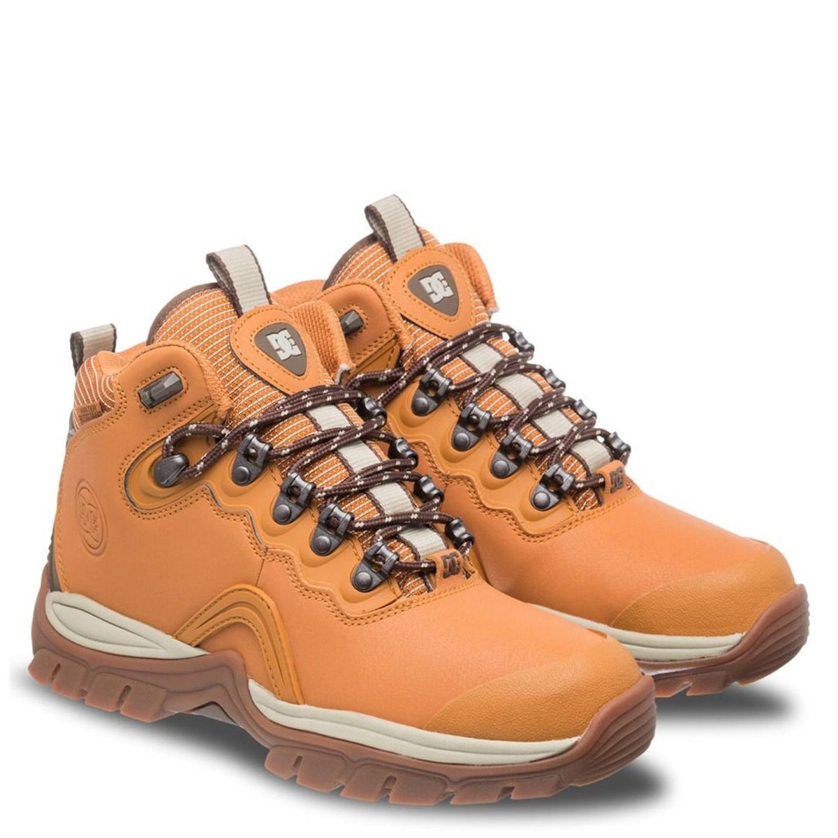 DC SHOES - Bototo Hombre Navigator Cuero Naranja DC
