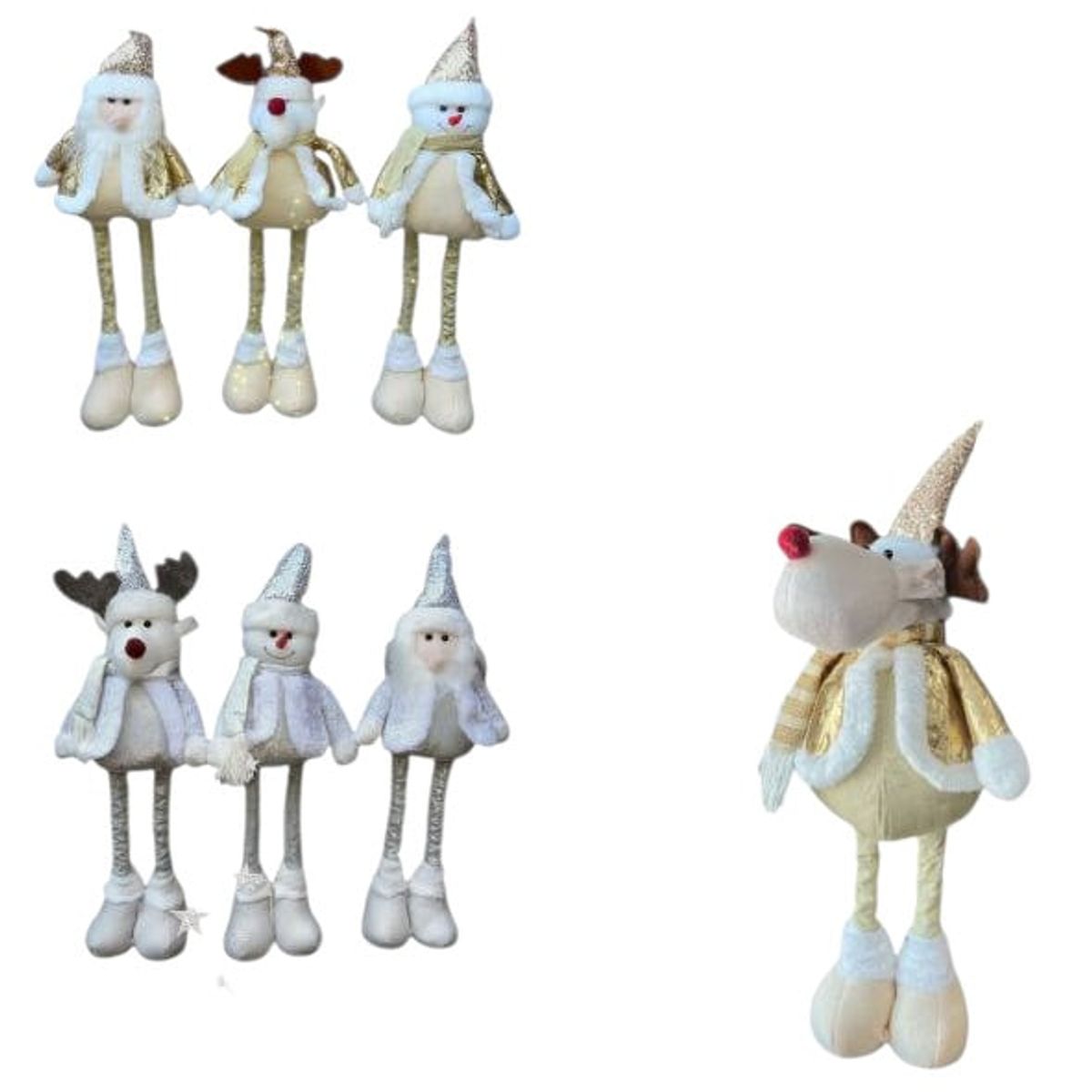 GENERICO - Muñecos navideños con luz y musica