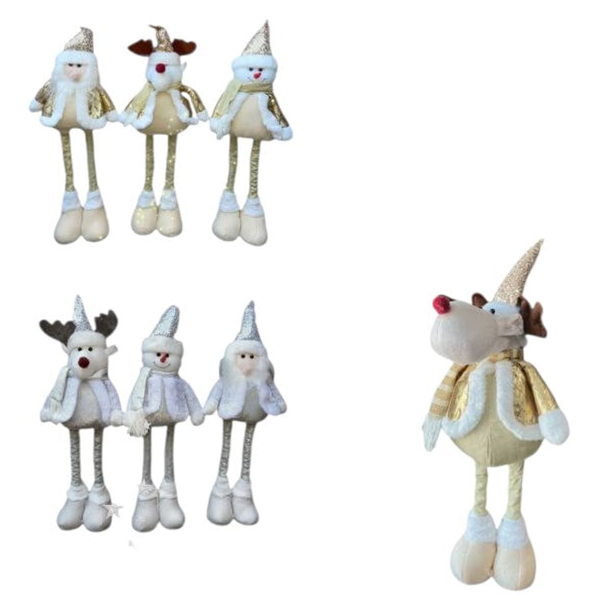 GENERICO - Muñecos navideños con luz y musica