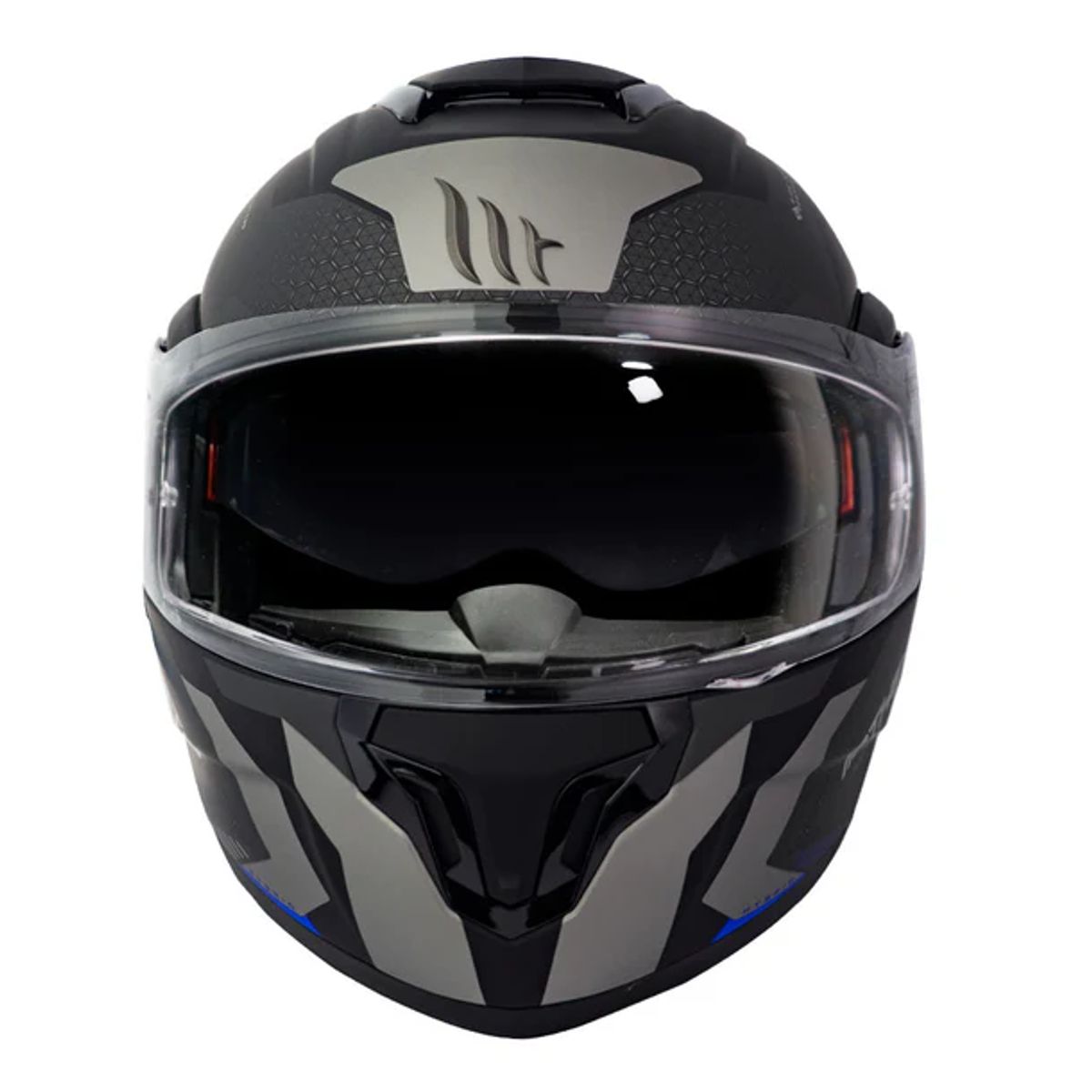 MT - Casco MT FU401 Atom SV Hibrido F7 Azul Mate + Fogoff mt-v-16