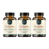Pack X3 Berberina 500 Mg - 180 Capsulas Karun Life