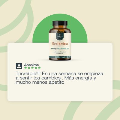 Imagen 2 del producto Pack X3 Berberina 500 Mg - 180 Capsulas Karun Life