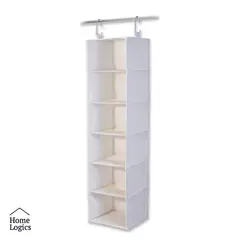HOME LOGICS - Organizador Closet Colgante 6 Espacios Plegable Kiosclub